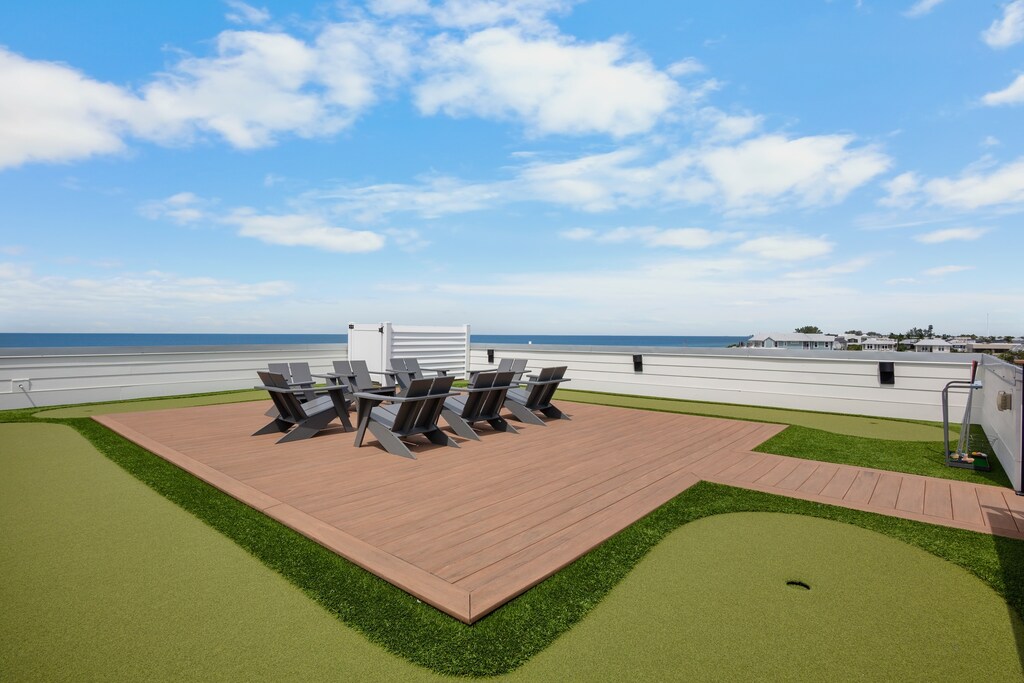 Rooftop Deck - Gulf Views