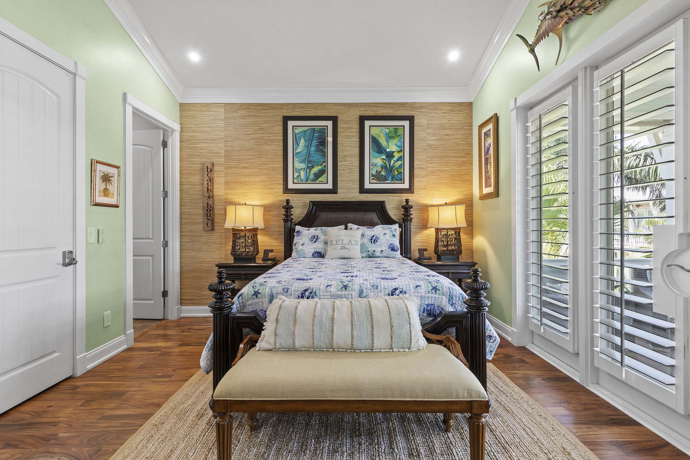 Primary bedroom suite