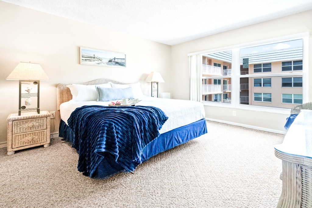 Spacious master bedroom