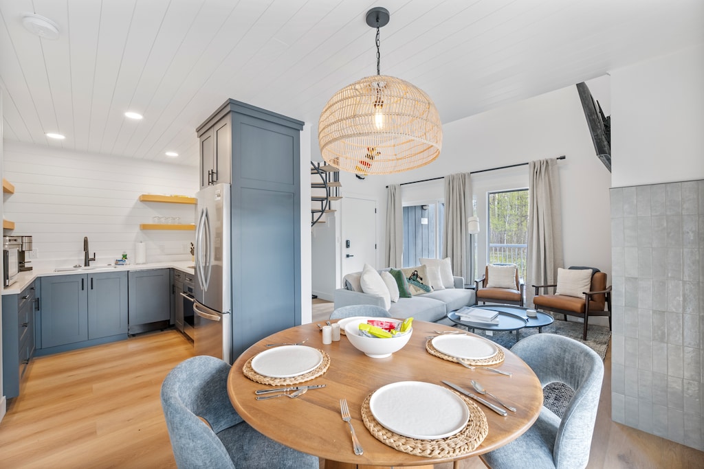 Open-concept living area | Main Level