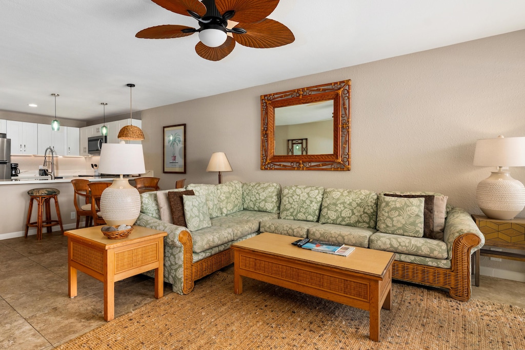 Ample seating for guests