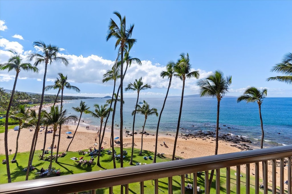 Gorgeous view to the South from the lanai