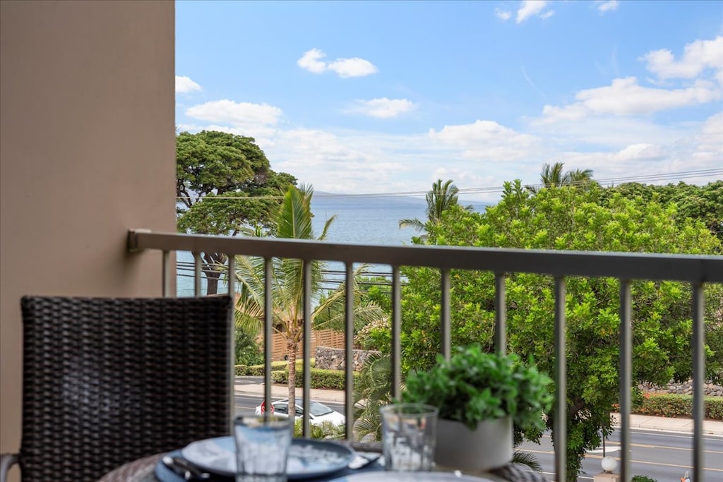 Private patio with Ocean and Sunset Views