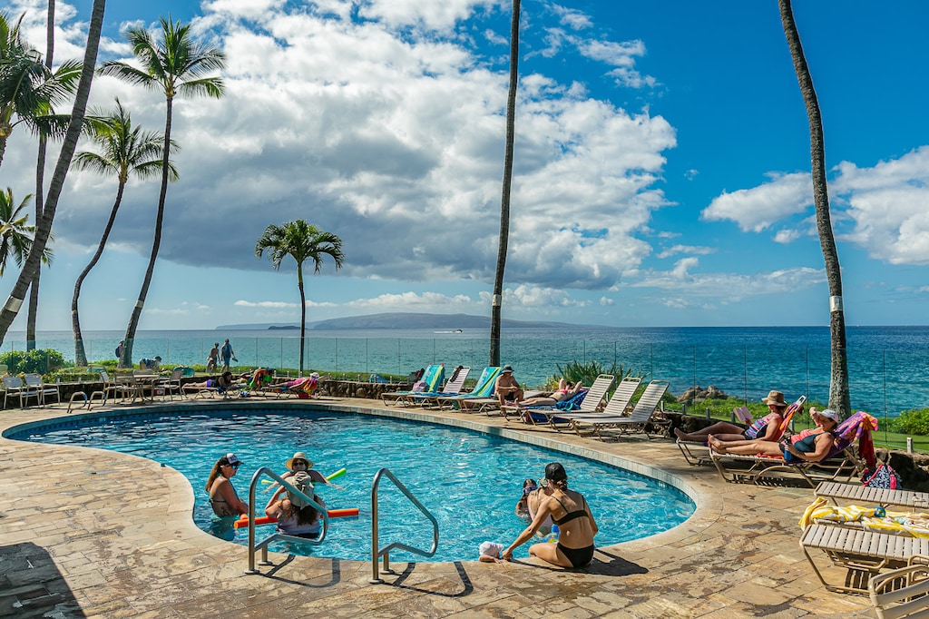 Oceanfront Pool Great for Swimming