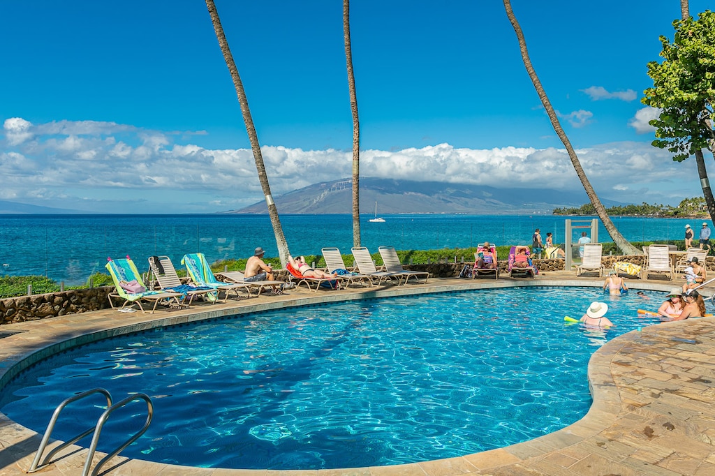 Oceanfront Pool with Beach Access