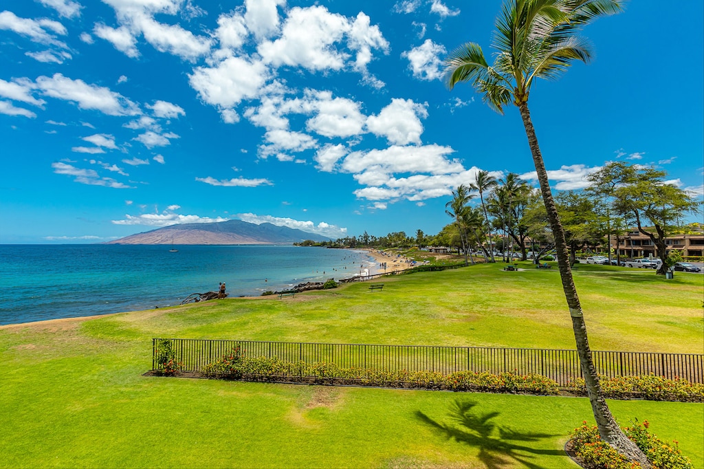 Views toward Kamaole One Beach