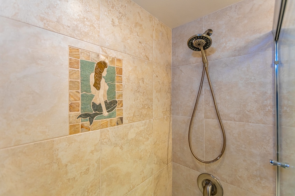 Guest Bathroom enSuite with Luxuries Tile Shower