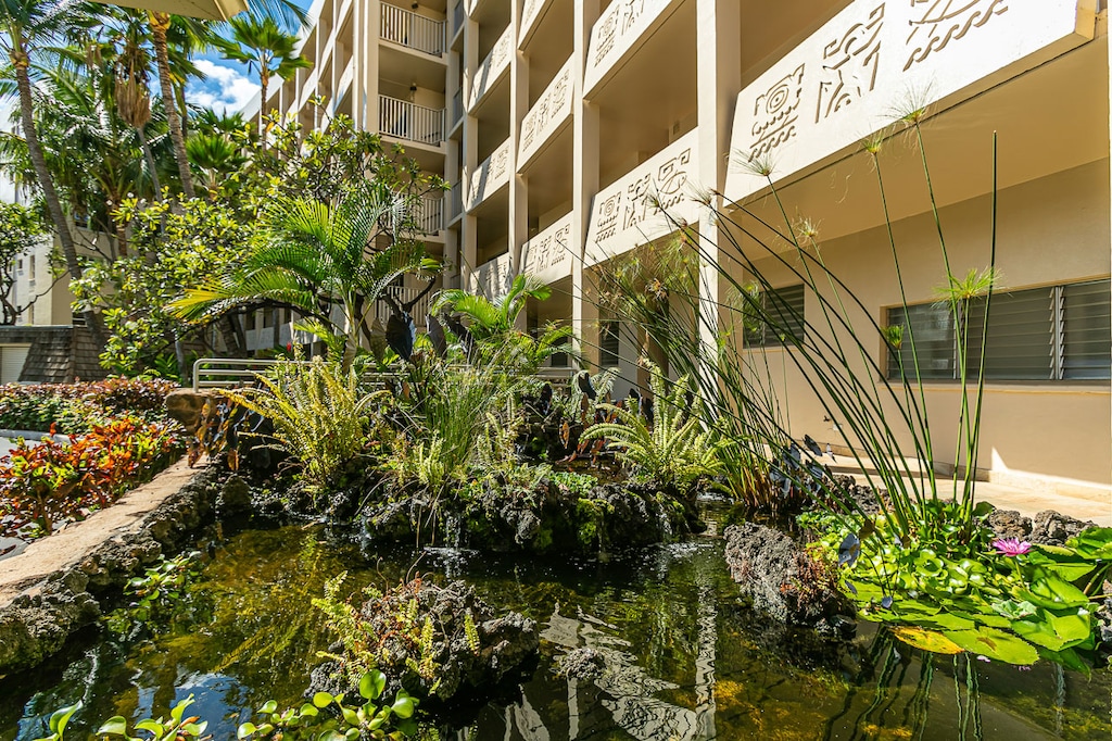 Beautiful Water Features Onsite 