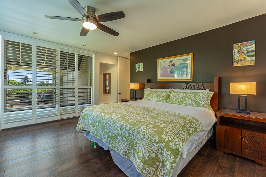 Comfortable King beds in the primary and guest bedrooms