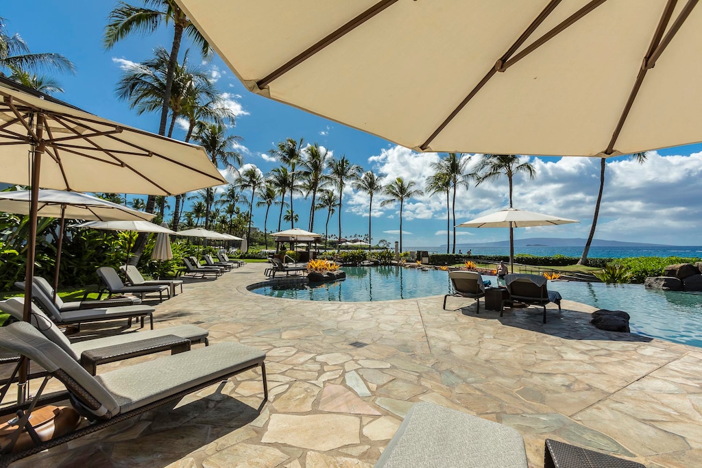 Sparkling waters in a private paradise