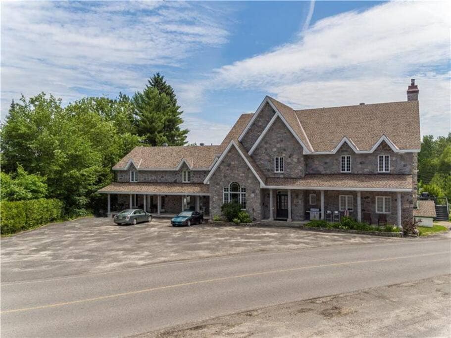 Vue extérieure du chalet