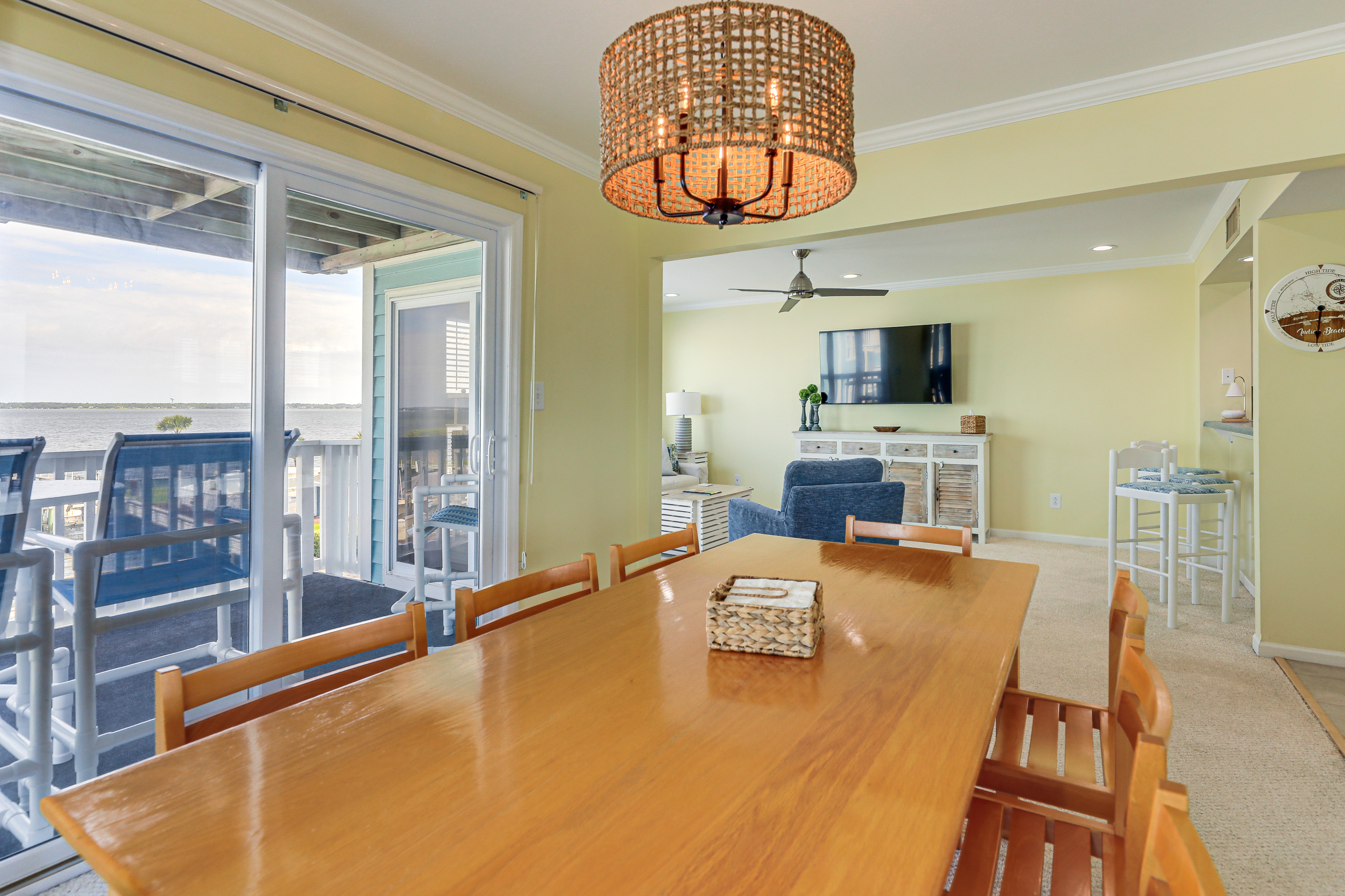 Marina Views, Walk to Beach: Atlantic Beach Condo!