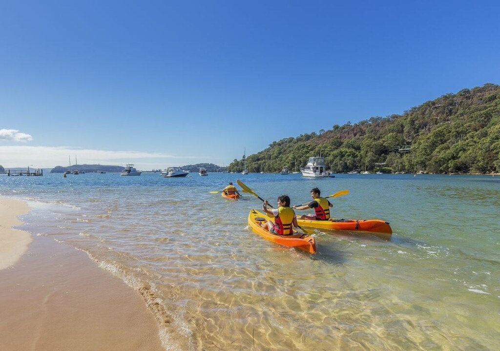 Pittwater Kayaking is a must during your stay. We provide the kayaks!
