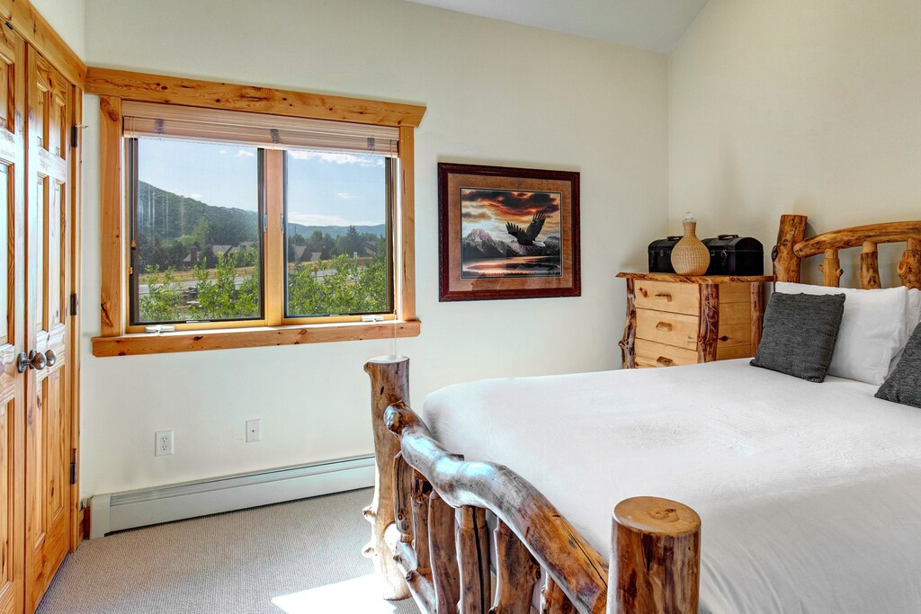 The third bathroom with a king size bed.