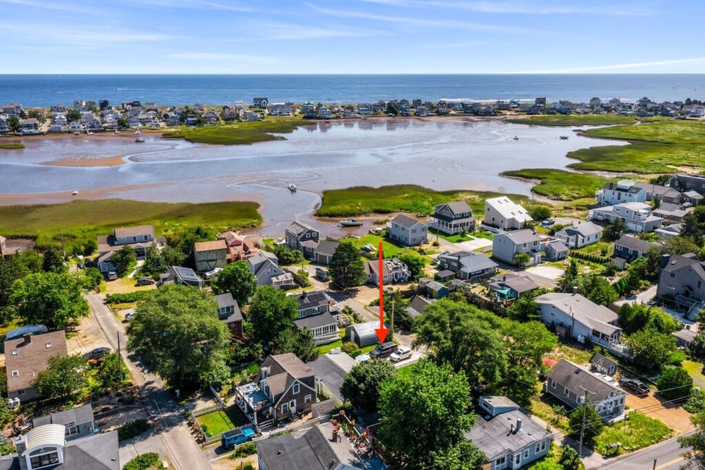 Aerial views of the plum island basin and the home!
