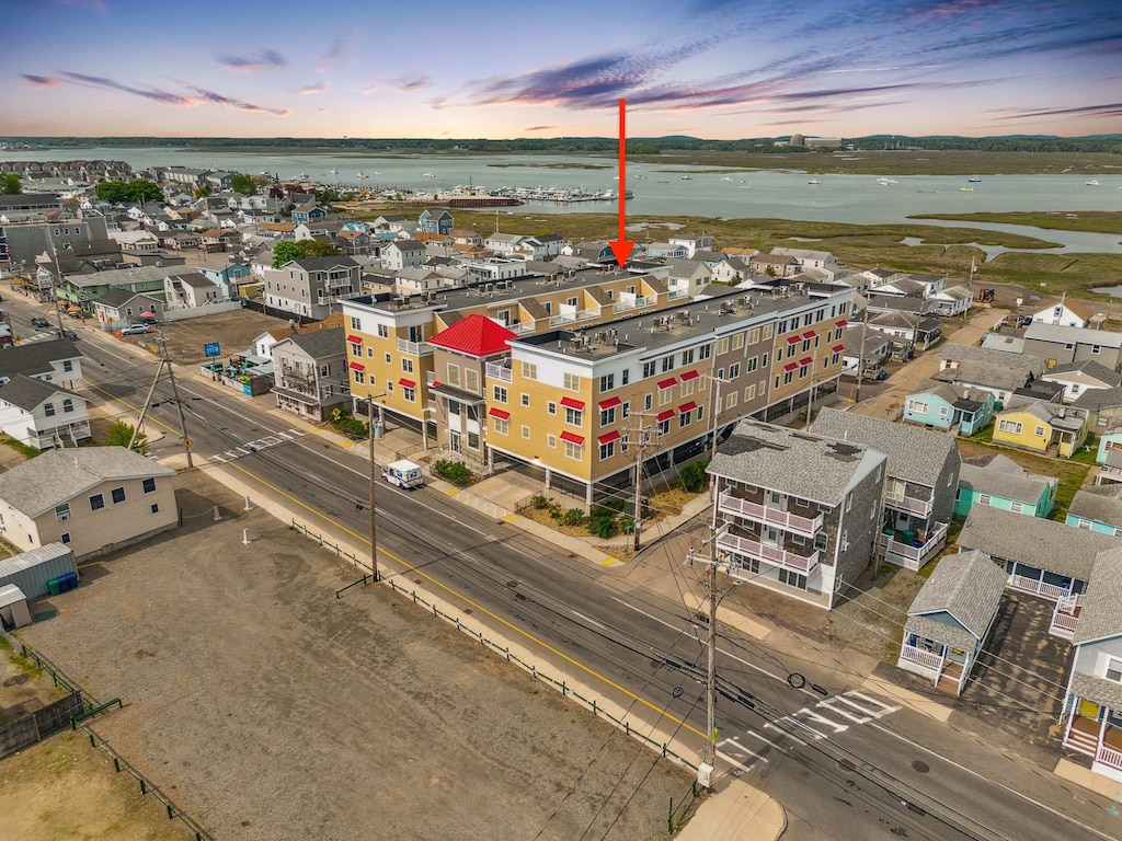 Aerial view, walking distance to the beach, boardwalk and main attractions