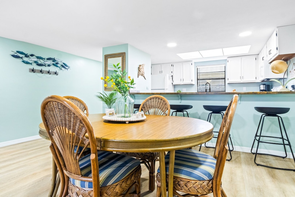 Plenty of seating for friends and family