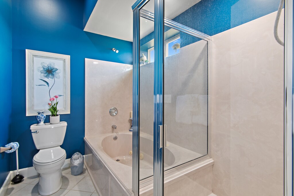 Master tub and shower
