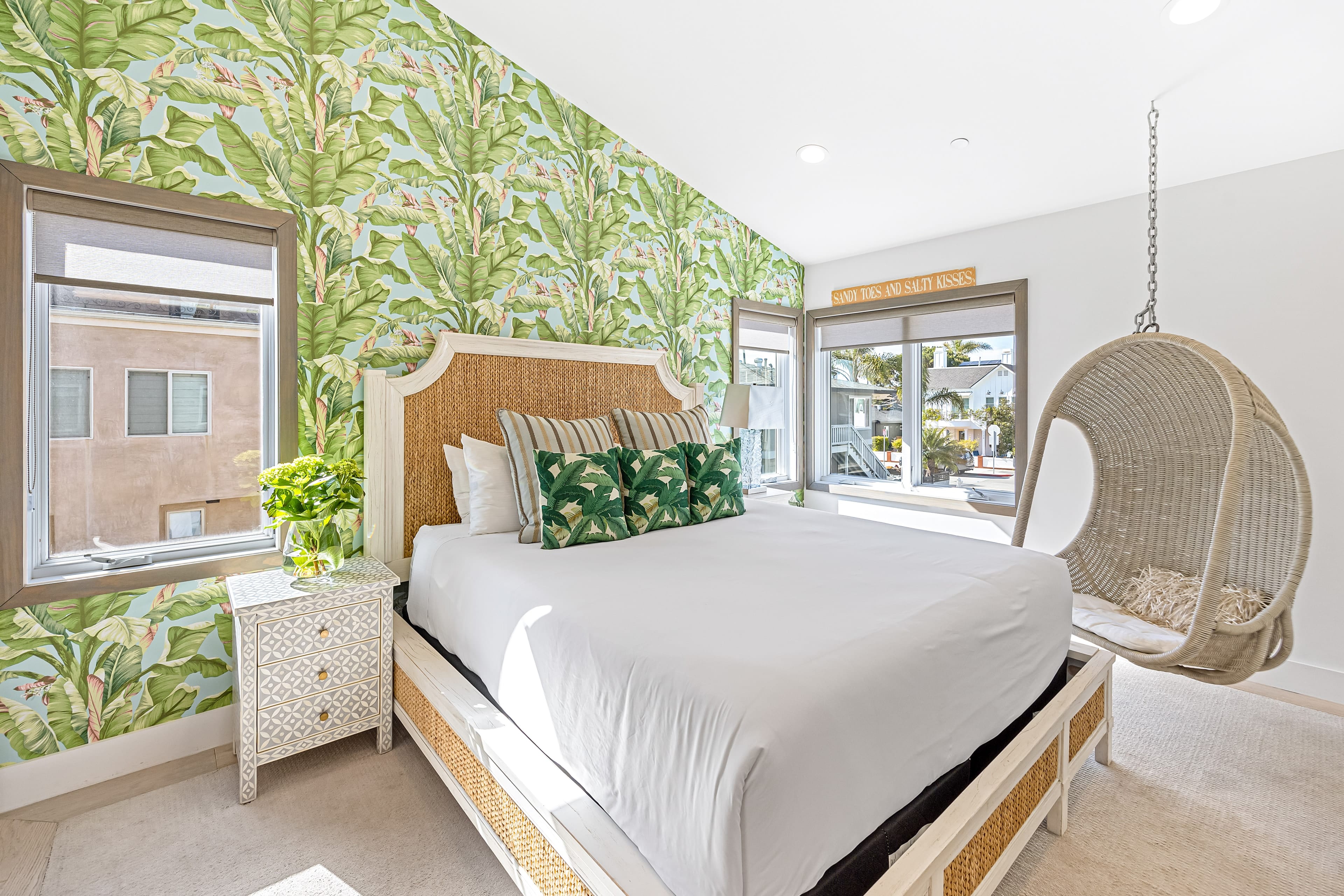 Bedroom 3 features a king bed and an ensuite bathroom. Bedroom 3 features a king bed and an ensuite bathroom.