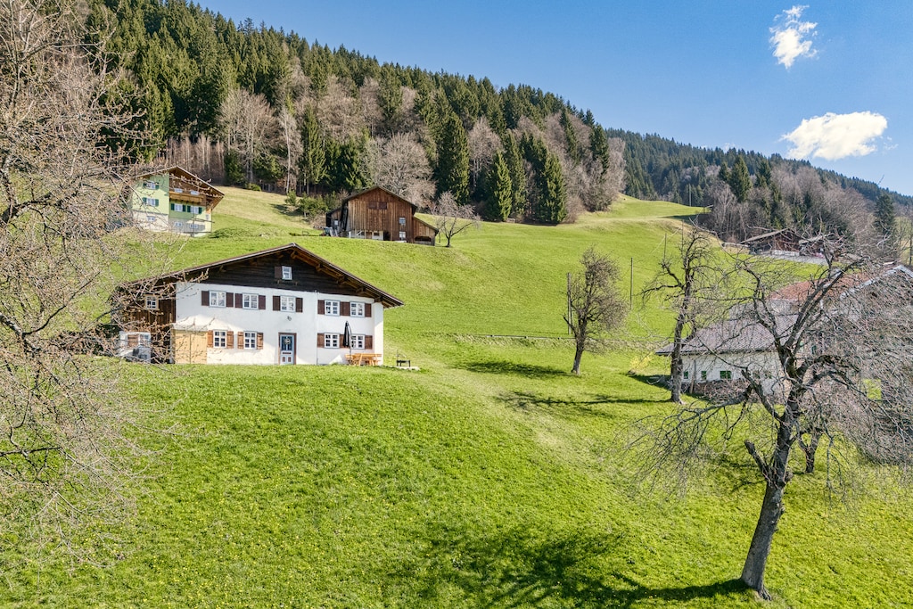 Exterior view of Chalet Zimbablick in Bartholomäberg in Montafon.