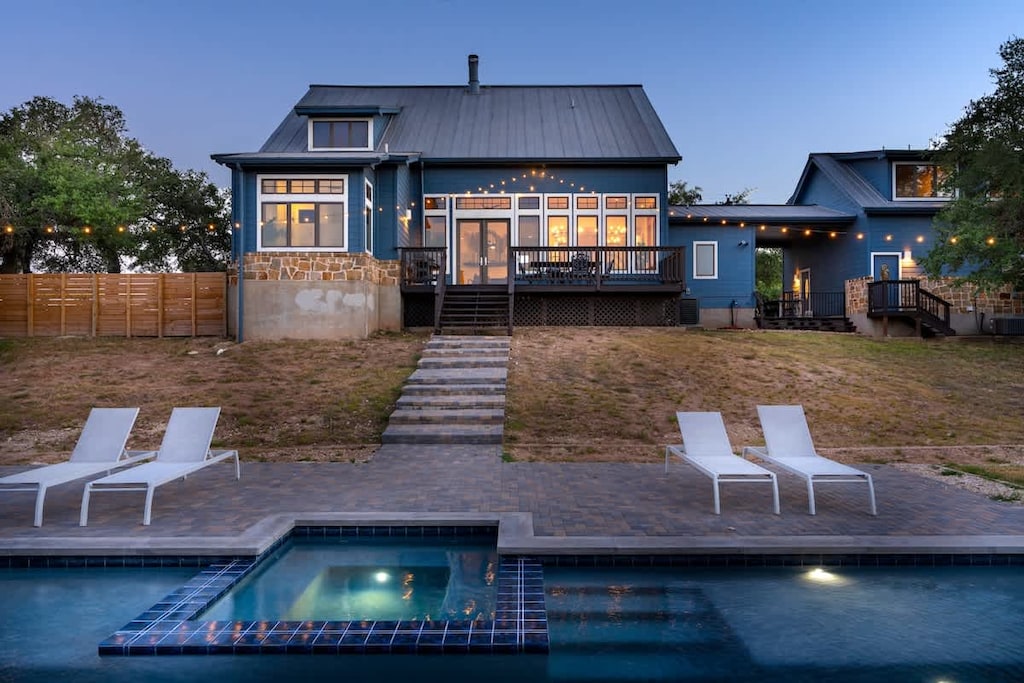 Stunning hill country home.