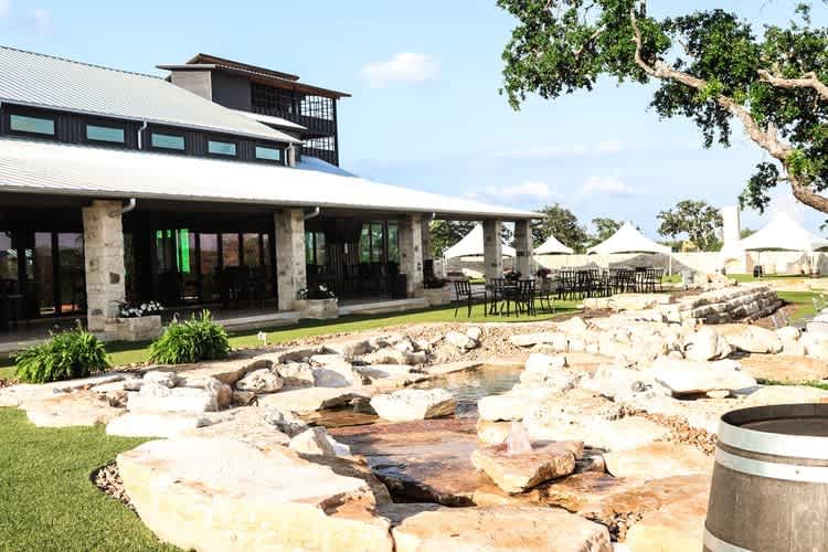 The gorgeous grounds of The Edge!