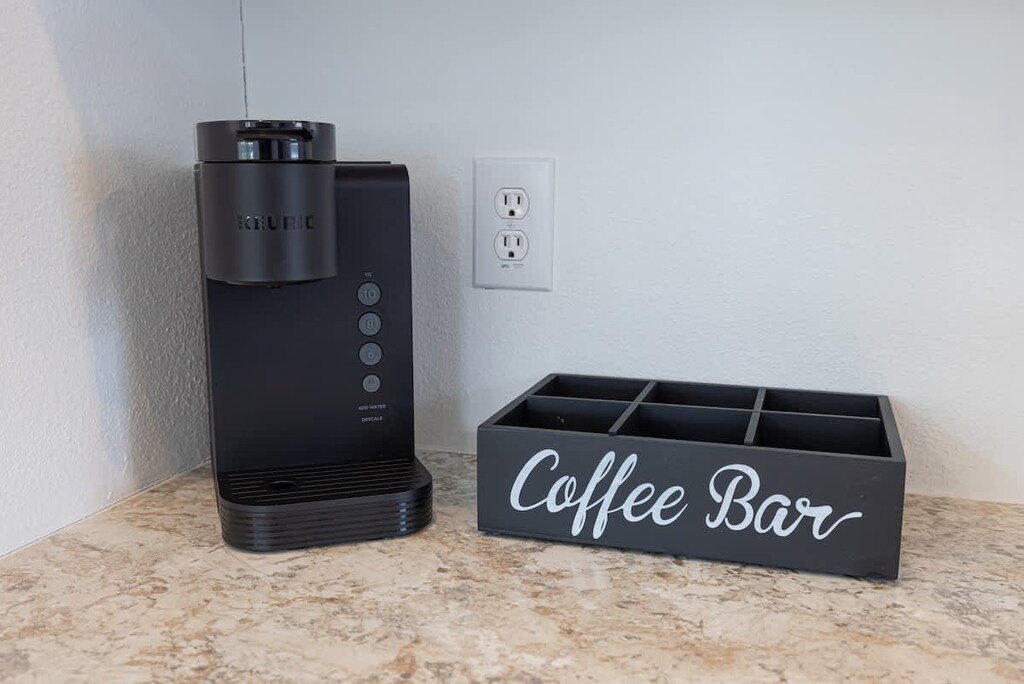 Fill the air with the comforting aroma of freshly brewed coffee.