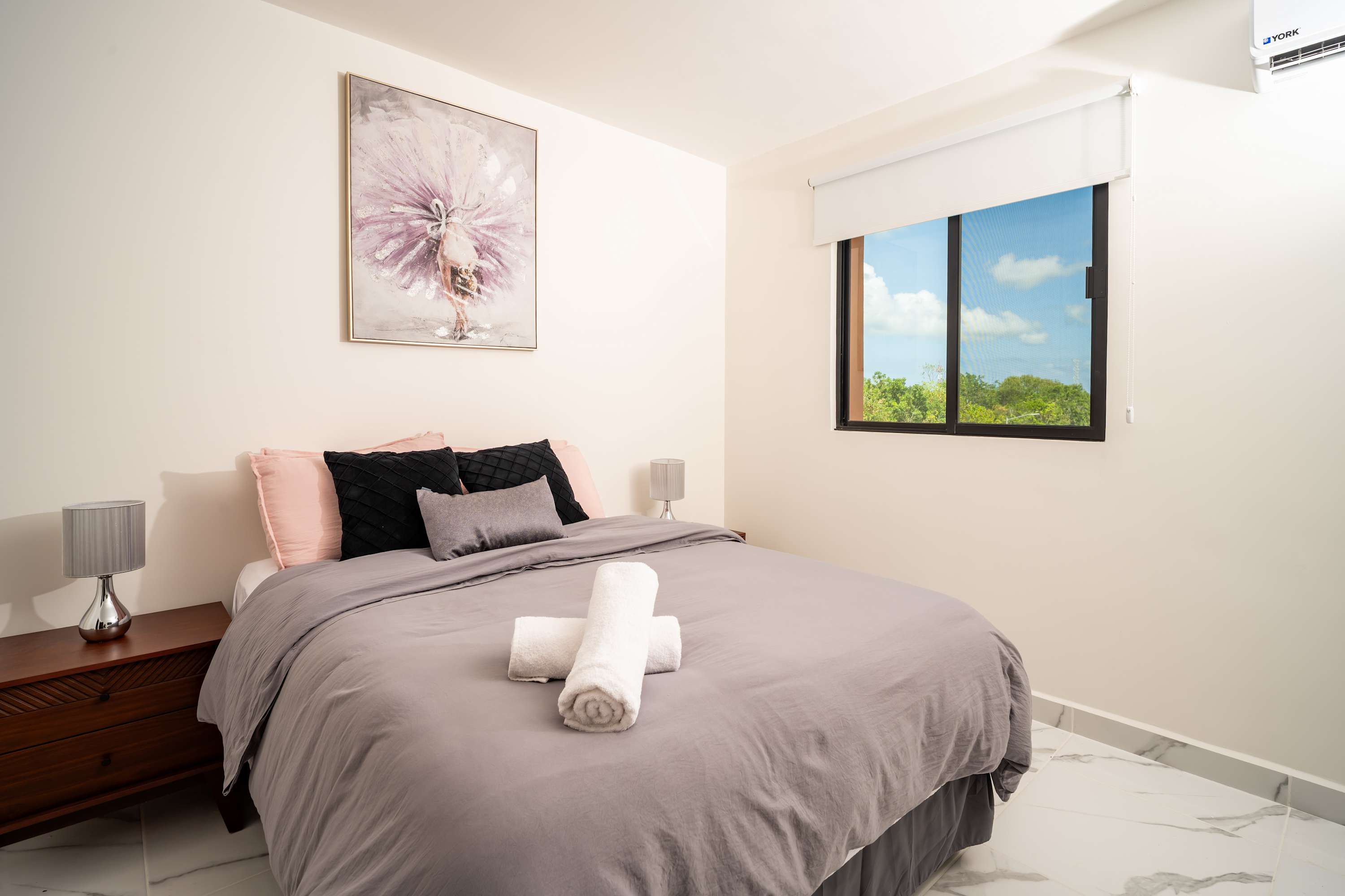 Magnificent surrounded by green areas