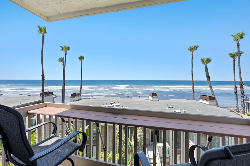 Enjoy stunning ocean views right from your balcony