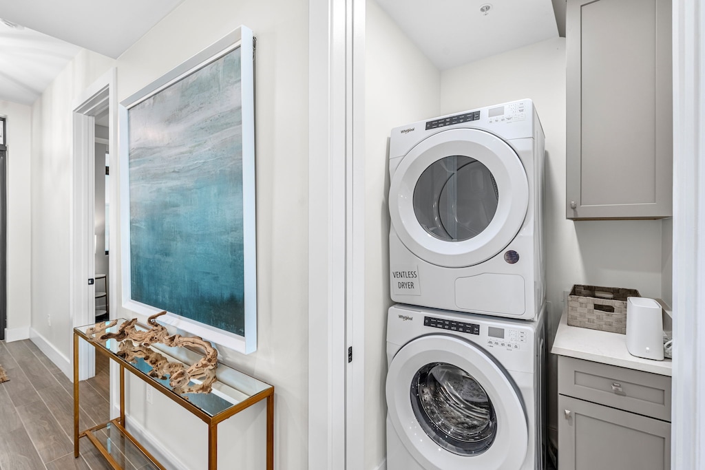 Convenient in-unit washer and dryer