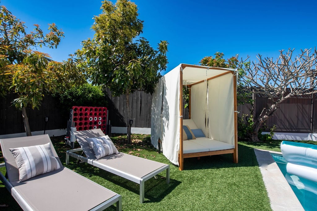 Relax poolside in style with our comfortable outdoor seating. Soak up the sun or unwind in the shade.