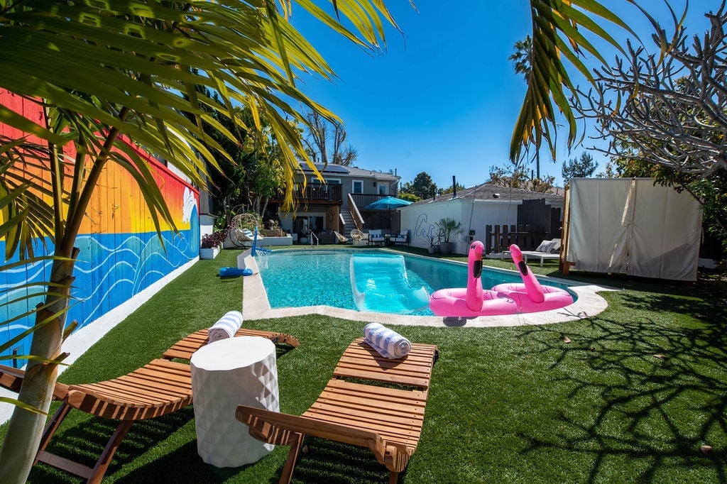 Enjoy the convenience of seating by the pool. The perfect spot for relaxation.