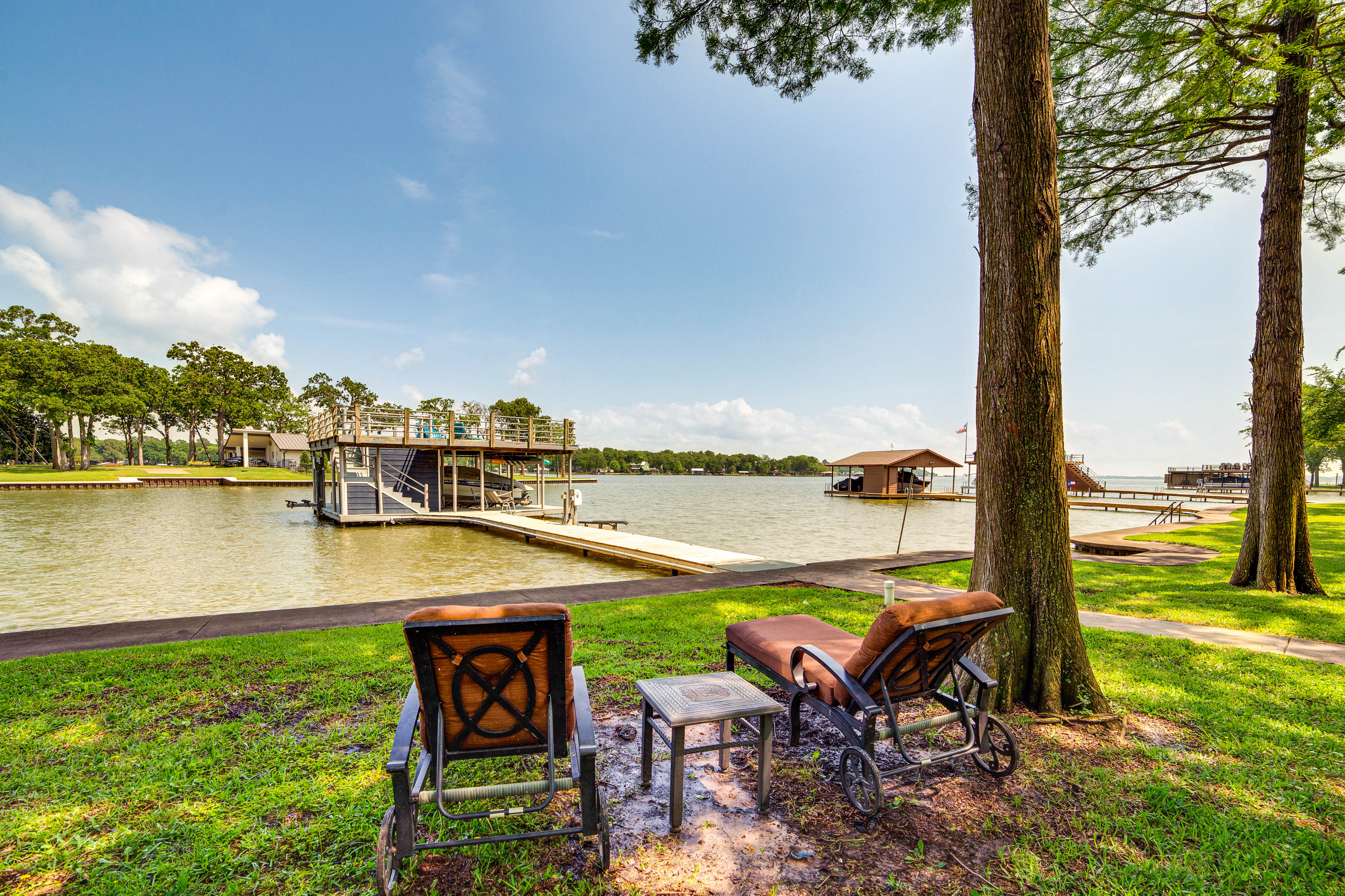 Game Room + Fire Pit: Retreat on Cedar Creek Lake!