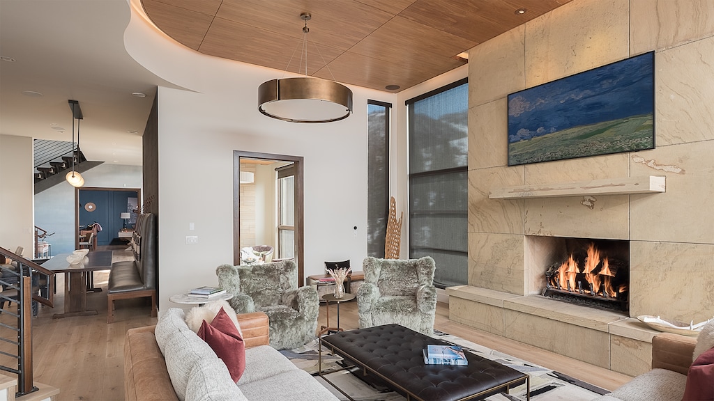 Living Room, Main Level