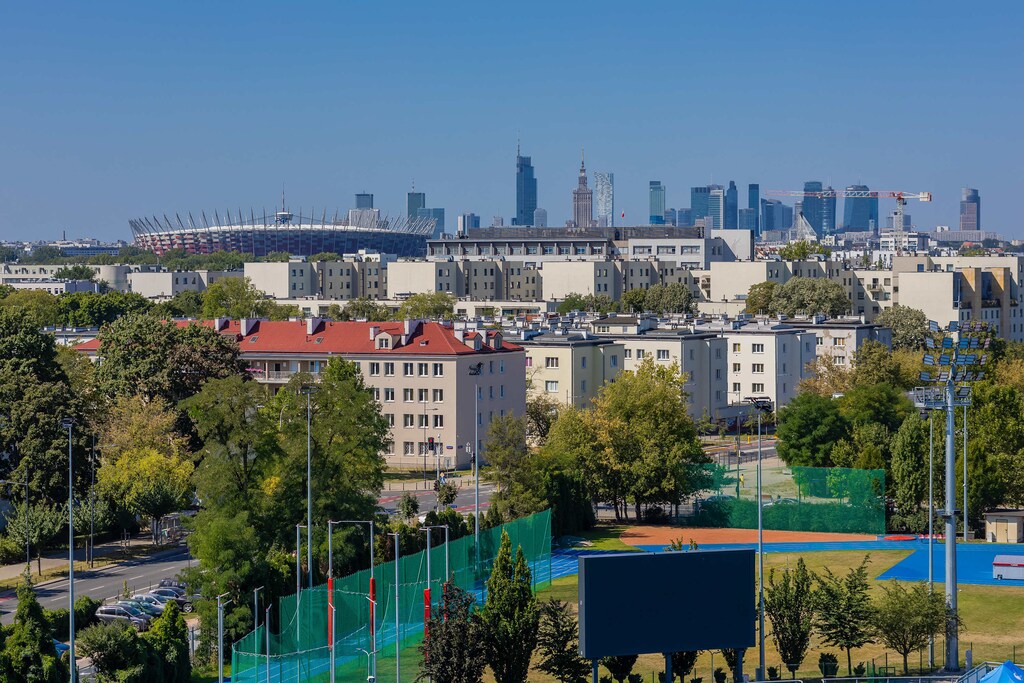 Beautiful city view.