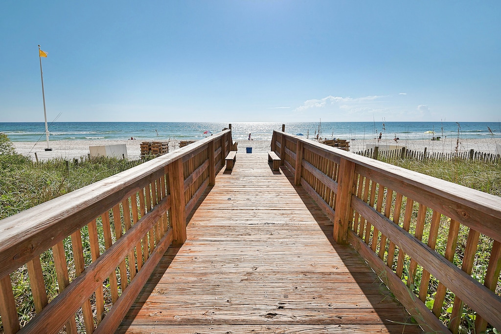 Beach access at Celadon