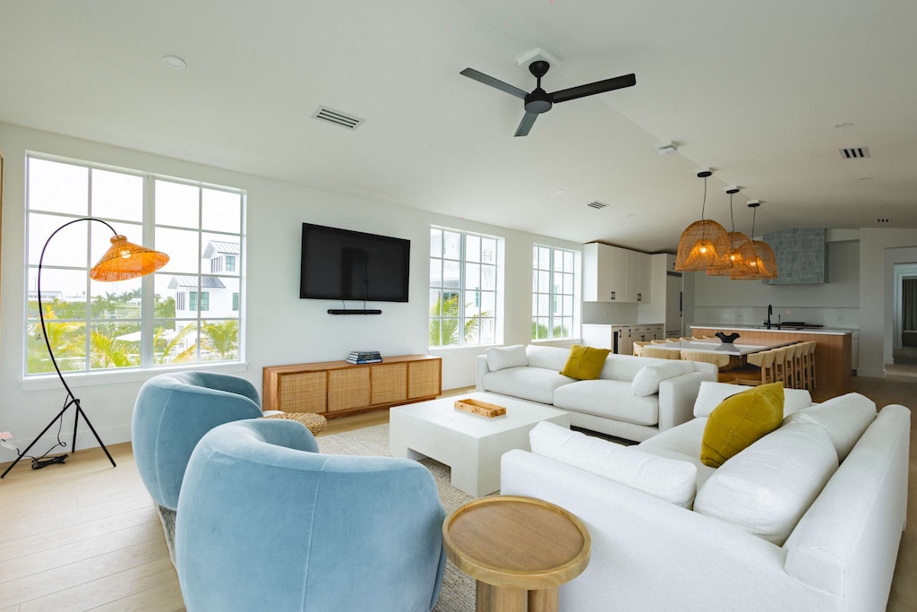 Kitchen & Living Overview Alt. View