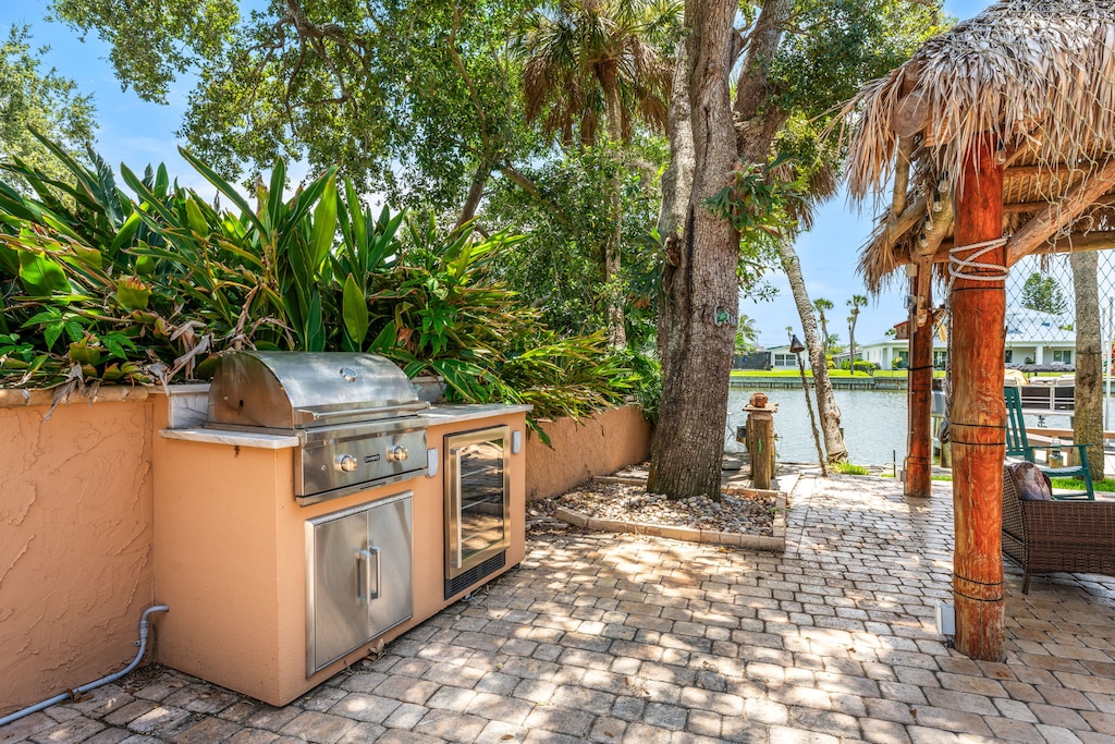 BBQ grill perfect for outdoor cookouts