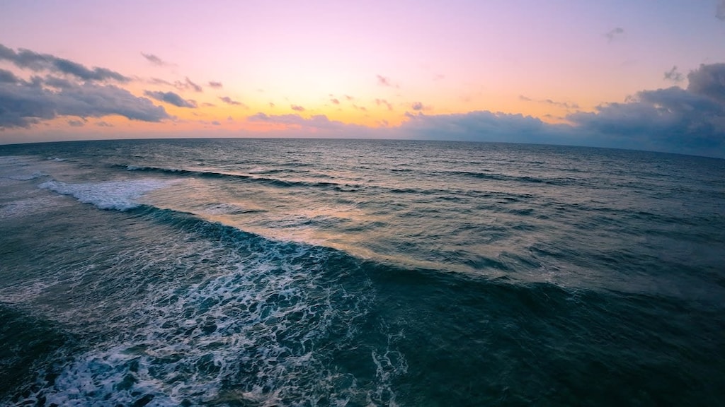 Beautiful photo of the sea.