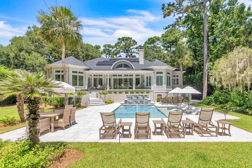 Private Pool in Secluded Backyard with Ample Seating!