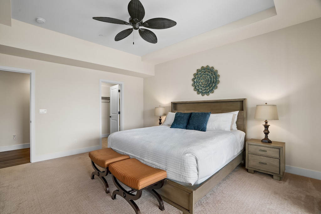 King Bed in the Primary