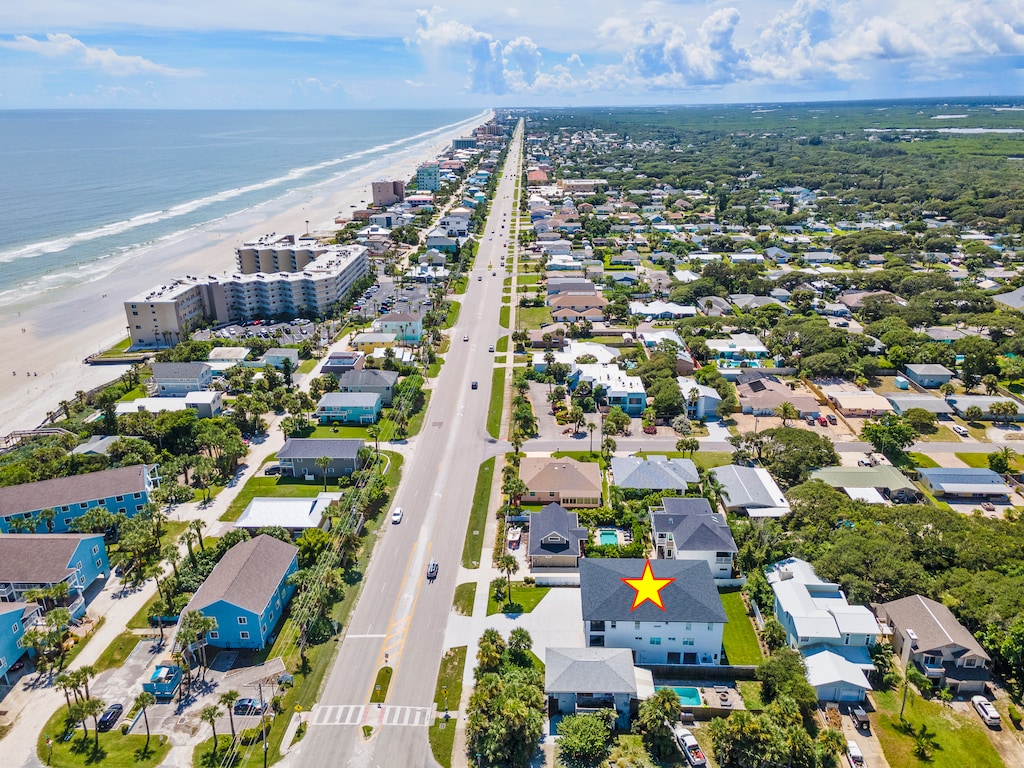 Flip Flop Living NSB Aerial View
