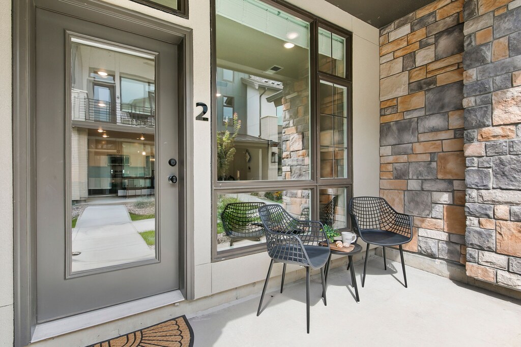 Covered Front Patio | Perfect for relaxing outdoors!