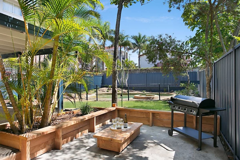 BBQ area