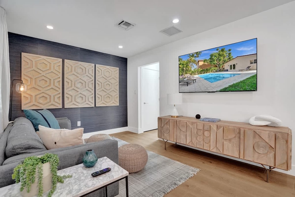 Professionally decorated and super comfortable living area - perfect space to relax and unwind! 