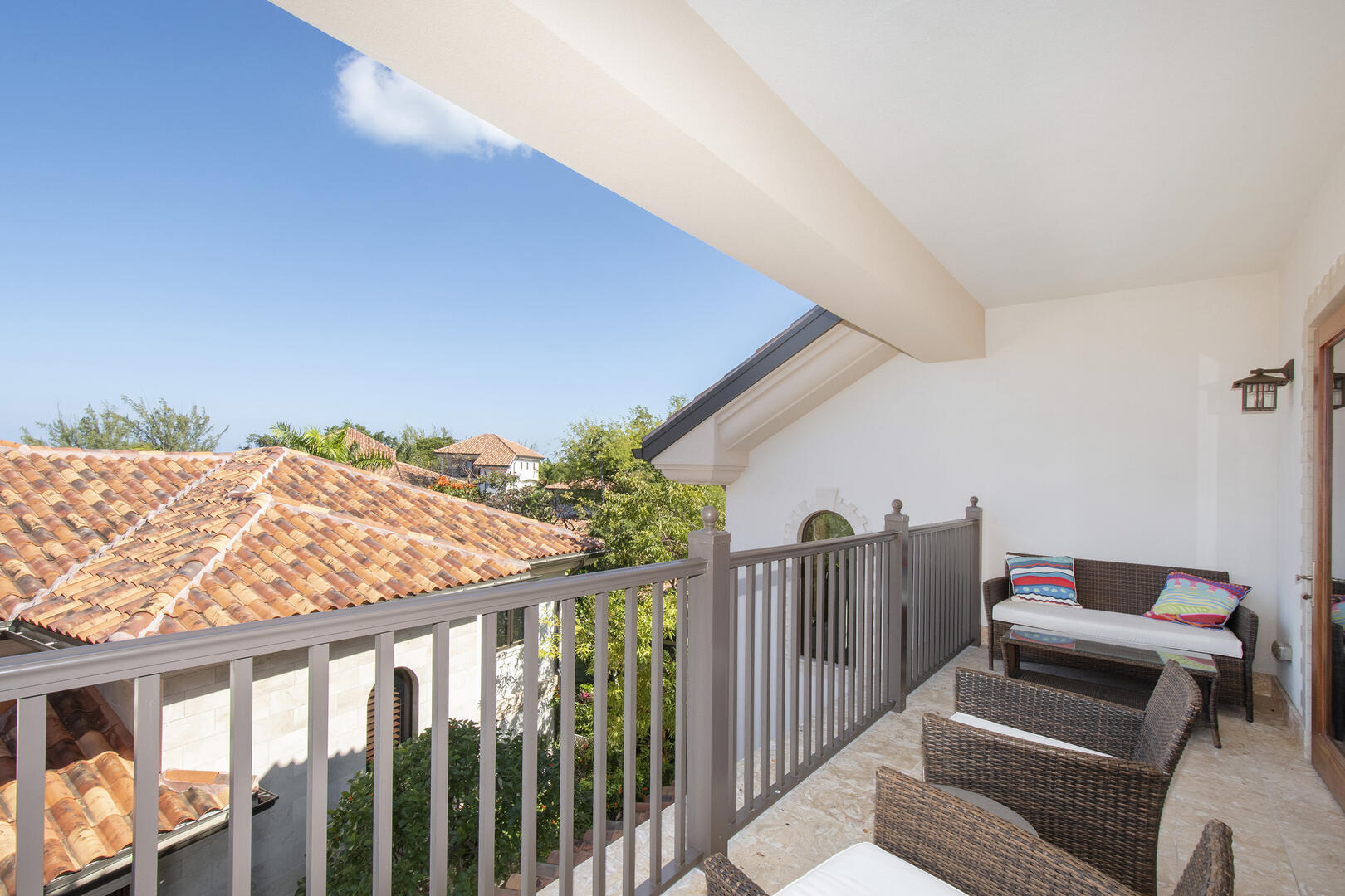 Master suite balcony.