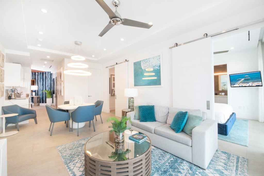 Stylish interiors. To keep things tidy, complimentary housekeeping and evening turndown service is provided during your stay.