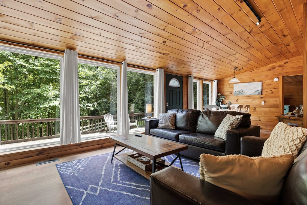 Where comfort meets cool. This is more than just a living room; it's the heart of your home away from home.