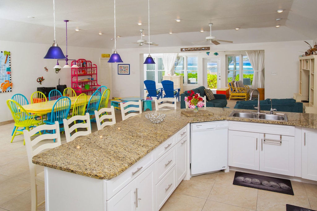 Views from the kitchen.