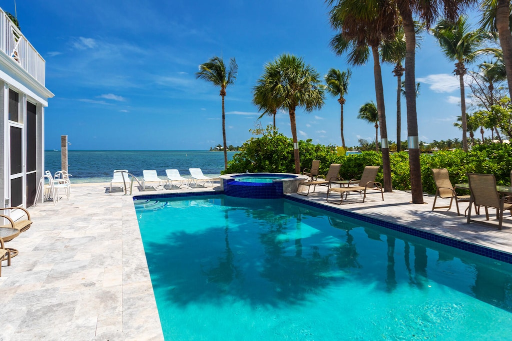 Private pool and spa.